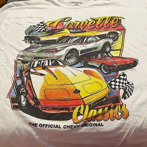 CORVETTE White tee, XXXL